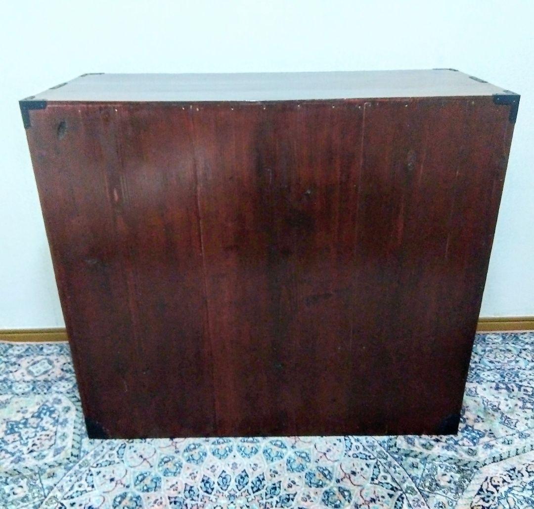 【アンティーク】仙台箪笥　時代箪笥　ローチェスト　洋服タンス