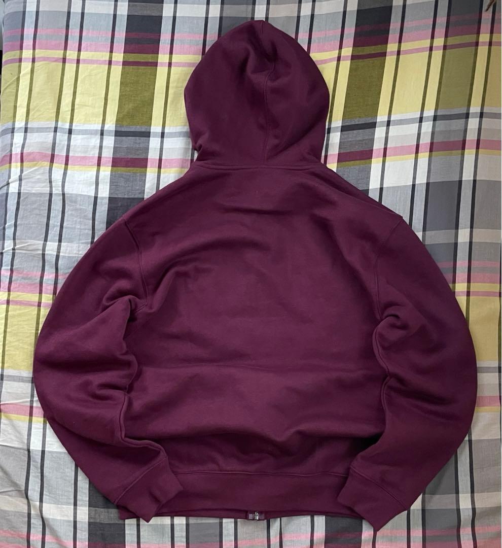 GAP ジップパーカー バーガンディ ワインレッド希少カラー