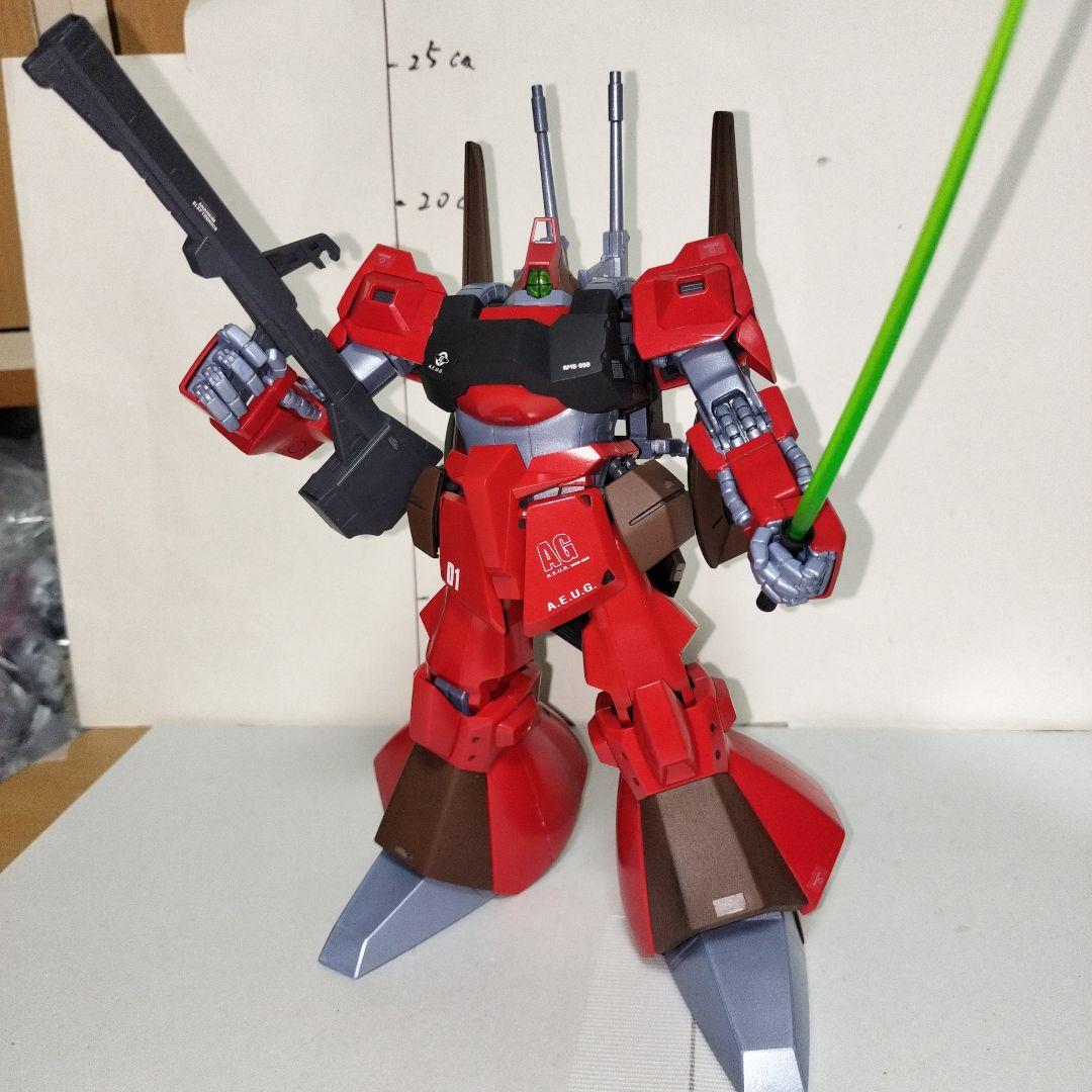 MG 1/100 リック・ディアス クワトロカラー 塗装完成品 赤 ガンプラ