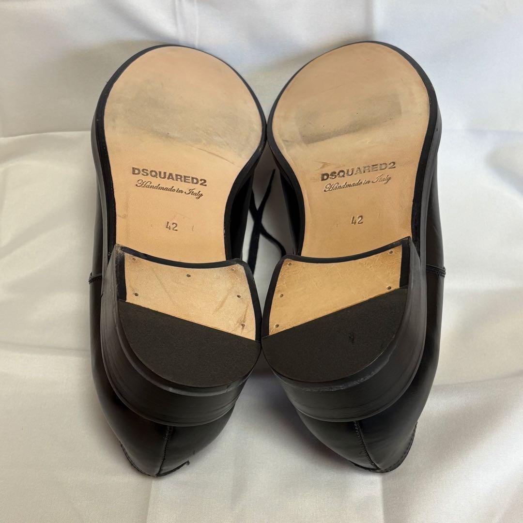 再再値下げ【新品】DSQUARED2 イタリア製 プレーントゥ サイズ42