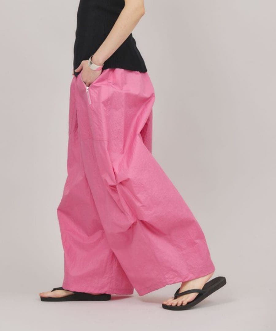 Curensology(カレンソロジー)/ナイロンジップカーゴパンツ完売品