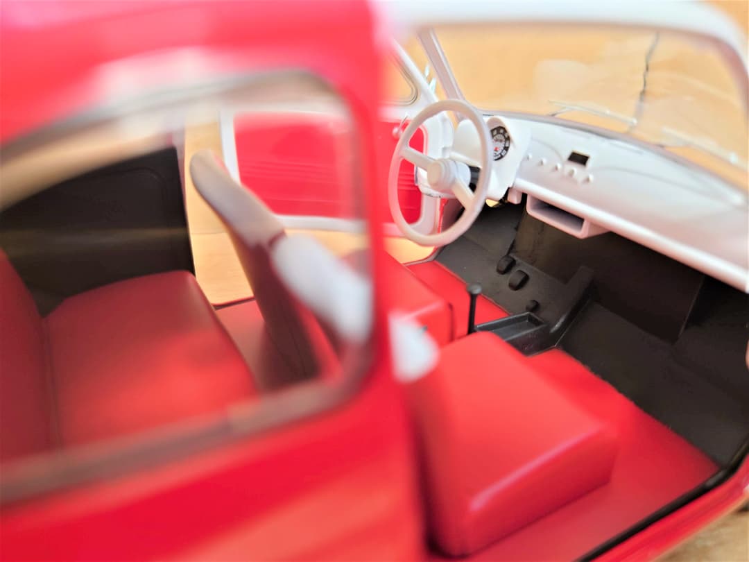 1/18 フィアット500 TURBINA TRIBUTE 1965 赤ツートン