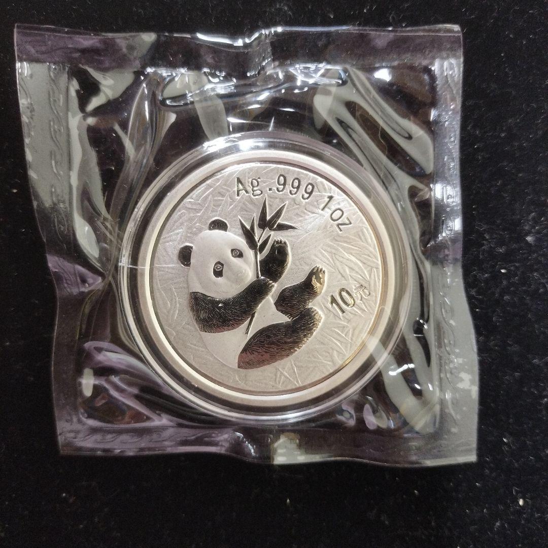 中国 パンダ 1oz 銀貨 2000年 シルバー