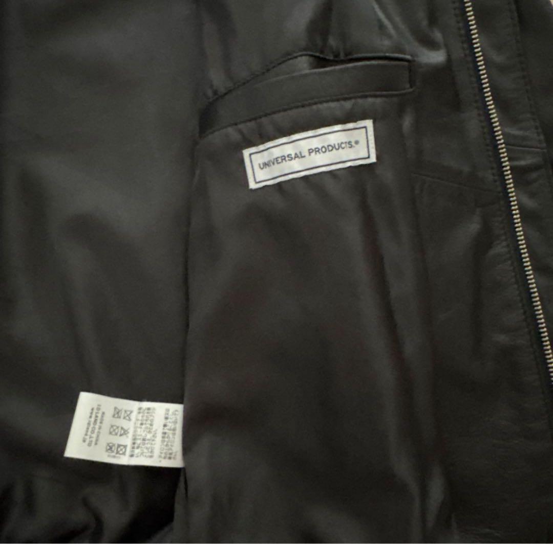UNIVERSAL PRODUCTS レザードリズラージャケット