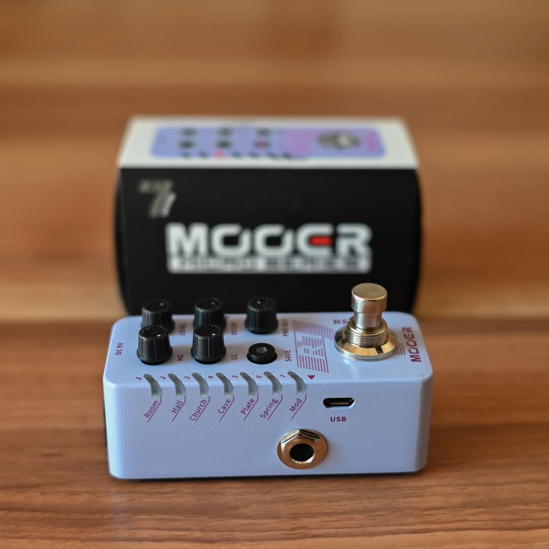 ギター Mooer R7 reverb