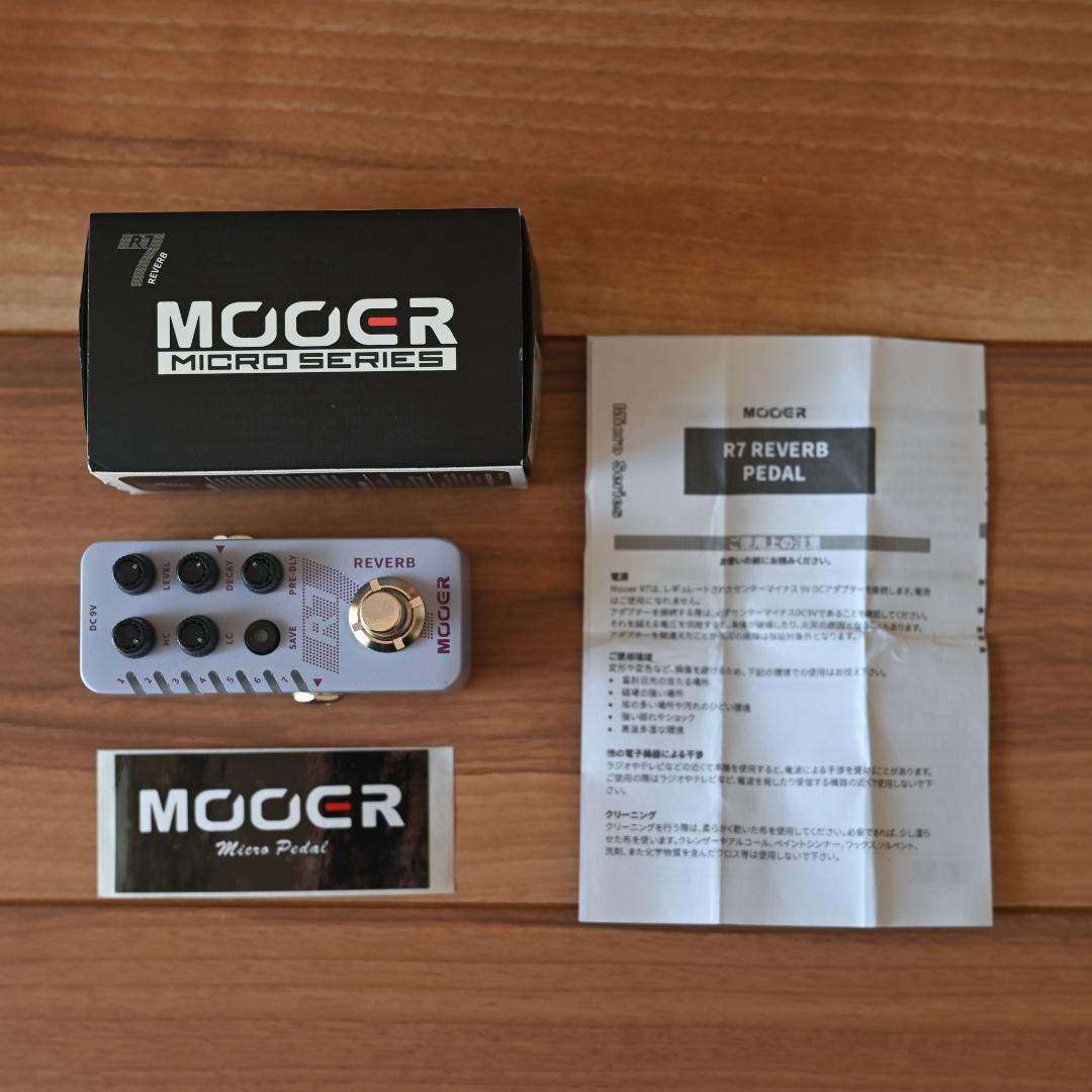 ギター Mooer R7 reverb