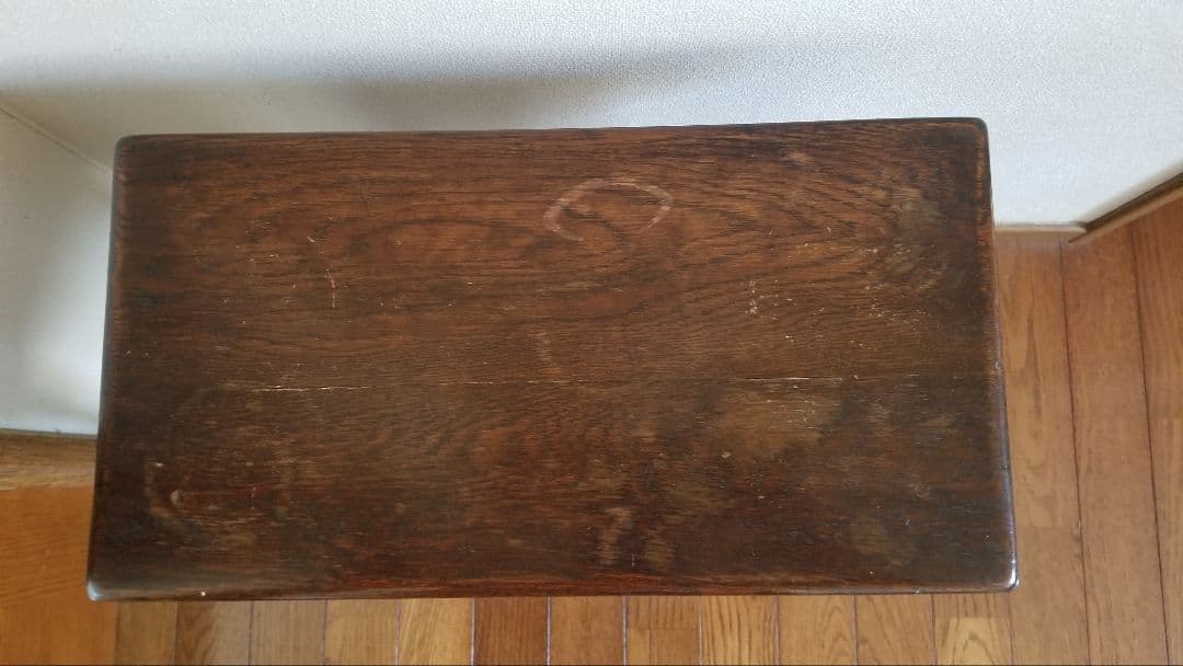 ヴィンテージ 英国べヴァン ファンネル社 Reprodux 木製 サイドテーブル