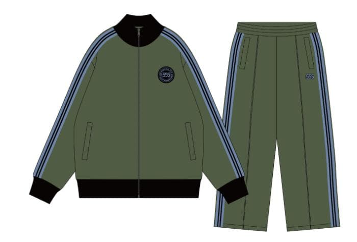 緑黄色社会　グッズ　@haruyama_555\"ジャージ