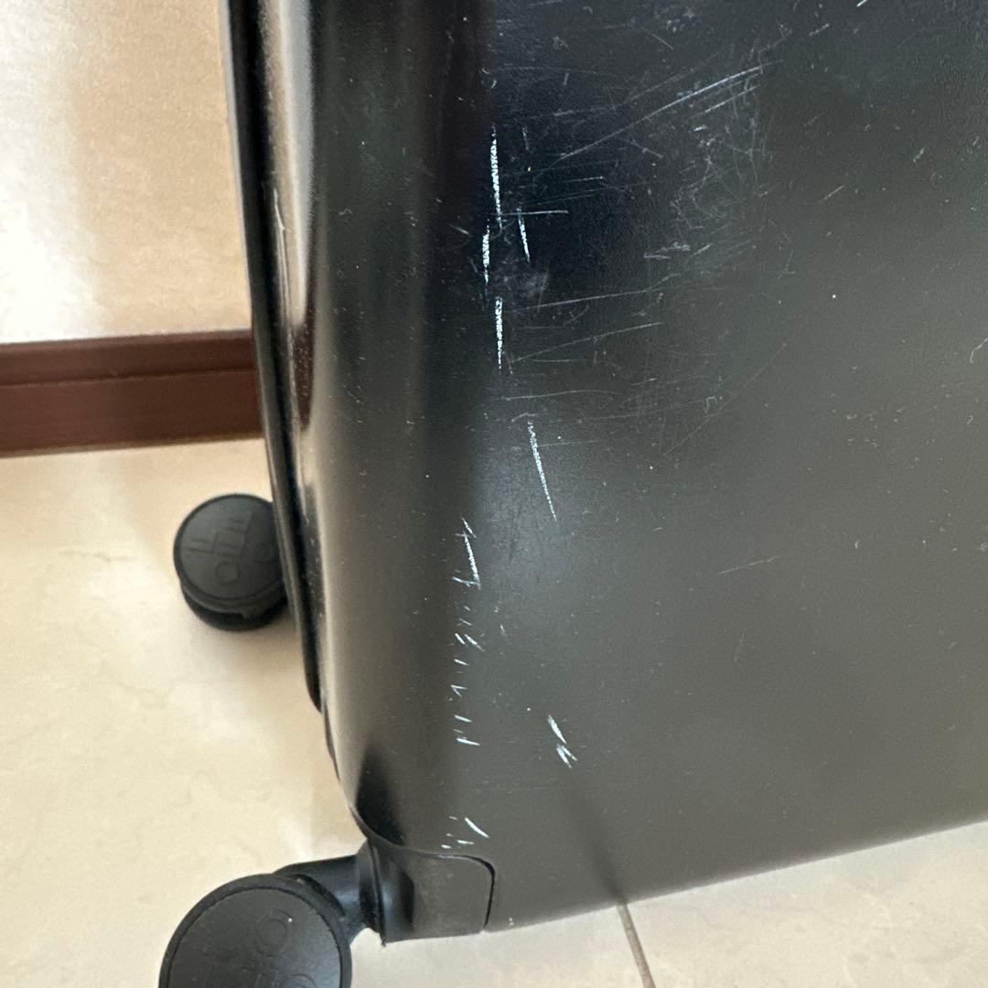 OFF-WHITE ブラック キャリーケース 小型