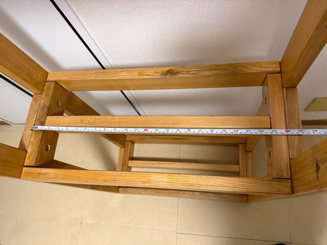 60cm用水槽台・マーフィード・木製水槽台・キャビネット・水槽棚・3段　①