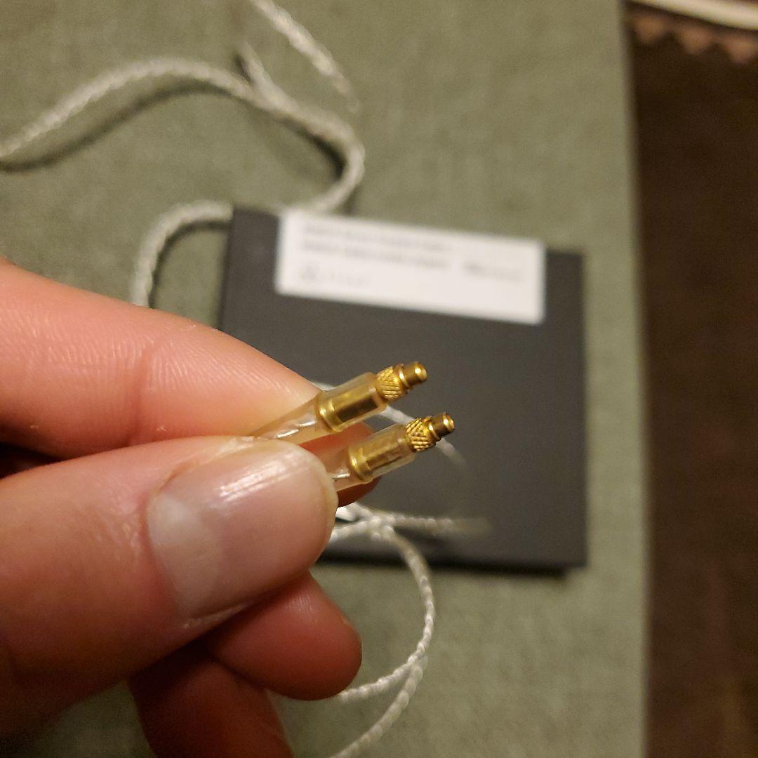 イヤホン final MMCX Silver Coated Cable 2.5mm