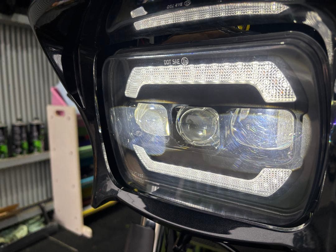 ダエグ(ZRX) MAX LEDライト加工済,