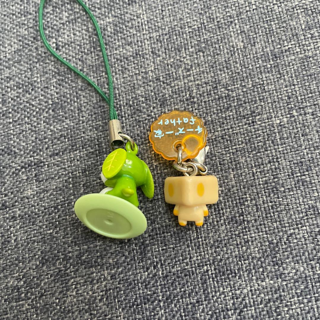 チーズ一家　父　ジッパーチャーム　お茶犬　平成　レトロ