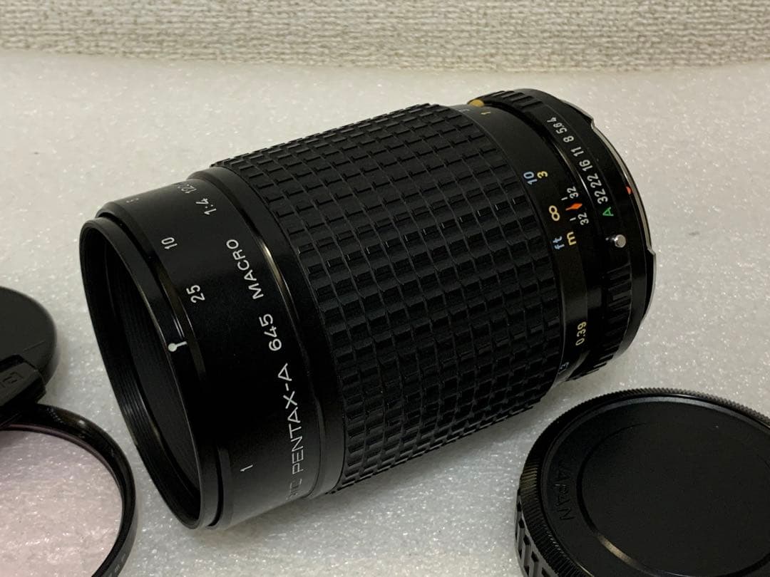 フィルムカメラ smc PENTAX A 645 MACRO 1:4 120mm