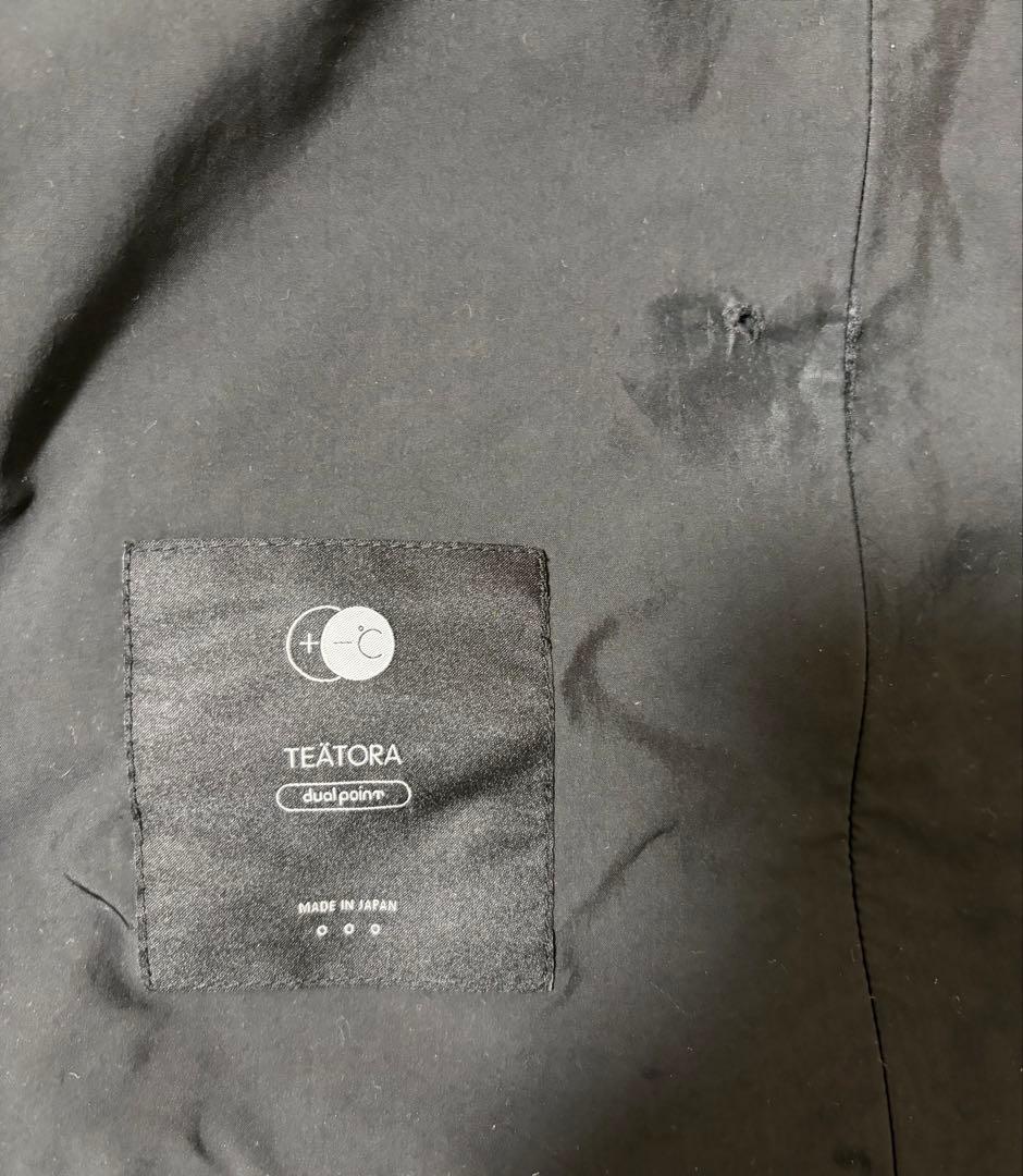 TEATORA DEVICE COAT - DP BLACK サイズ3