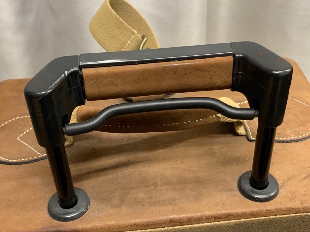 超コレクター 「品質・価値良し・他になし」牛革&綿 キャリーカート 本体 H57