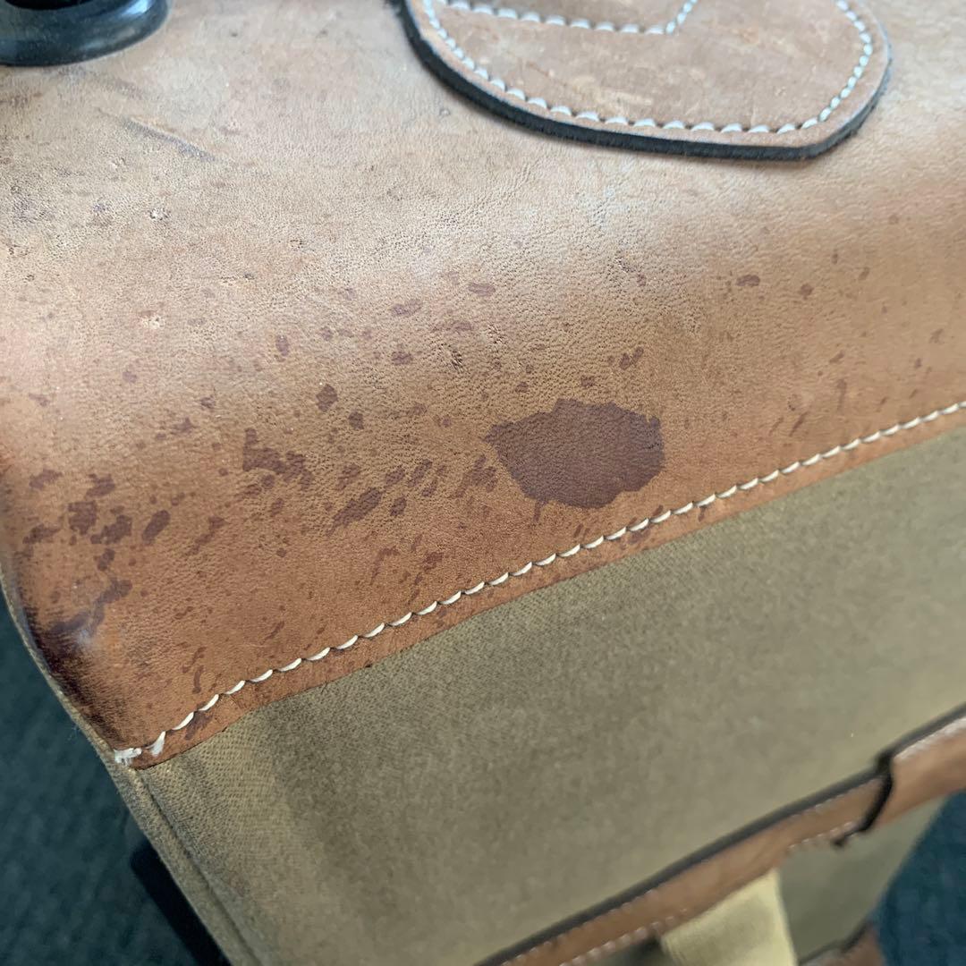 超コレクター 「品質・価値良し・他になし」牛革&綿 キャリーカート 本体 H57