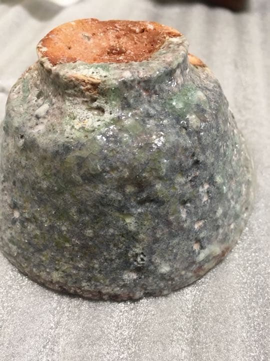 信楽焼 佐伯健剛作 信楽 盃 個展作品