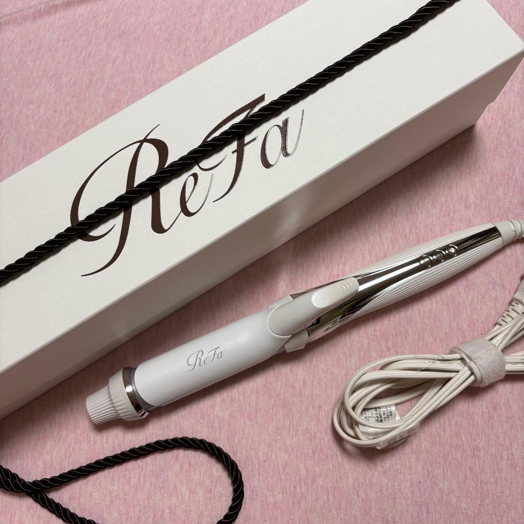 ReFa カールヘアアイロン ホワイト 32mm