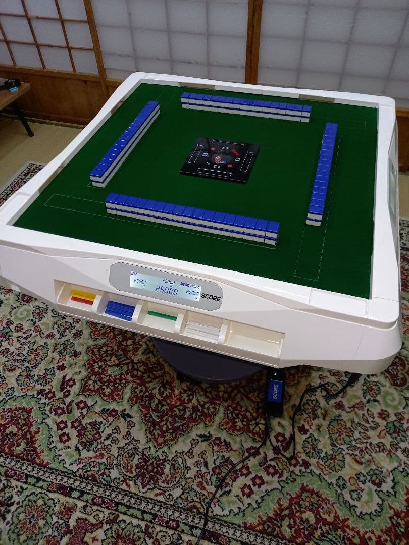 全自動麻雀卓　アルバンスリムスコア28S　2023年式　椅子テーブルフルセット