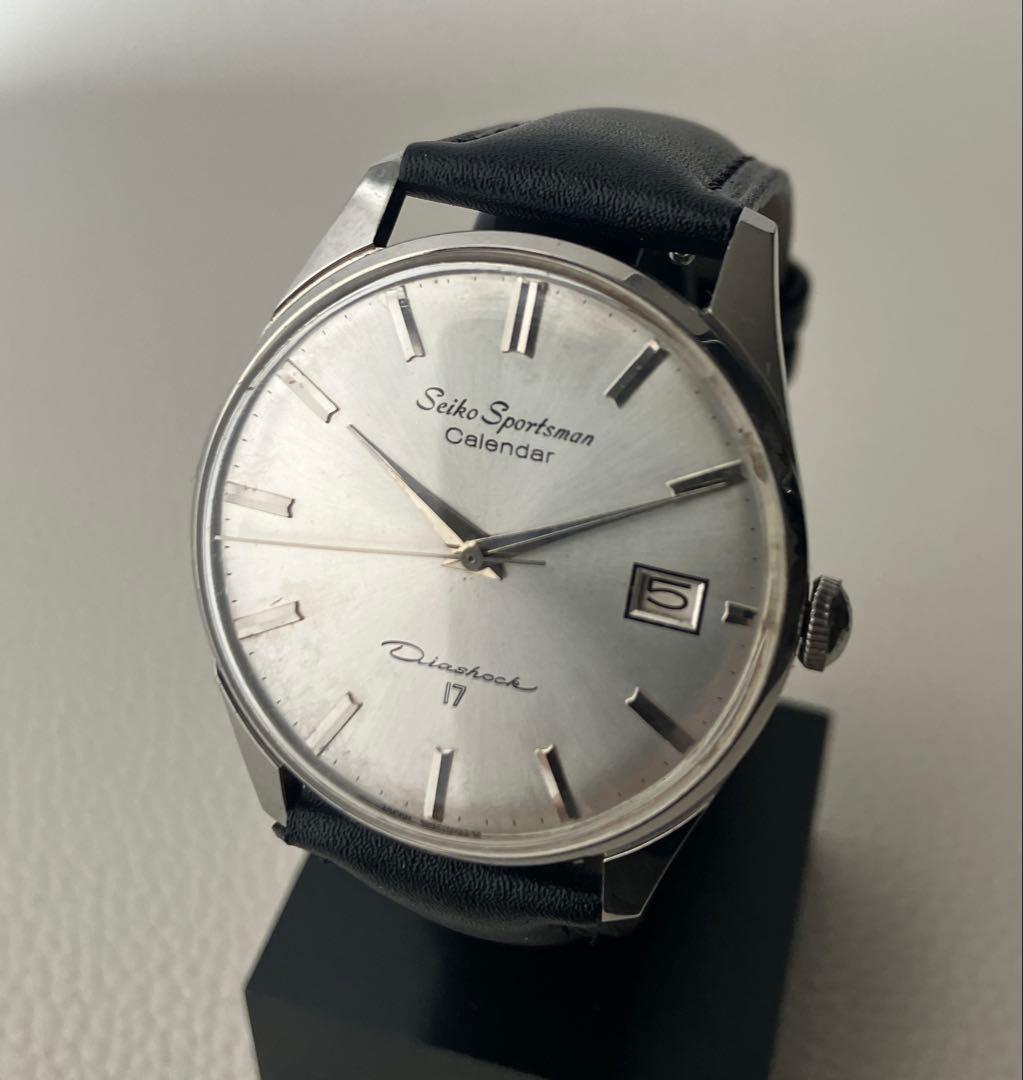 【稼働品】セイコー スポーツマン17 15042 手巻き