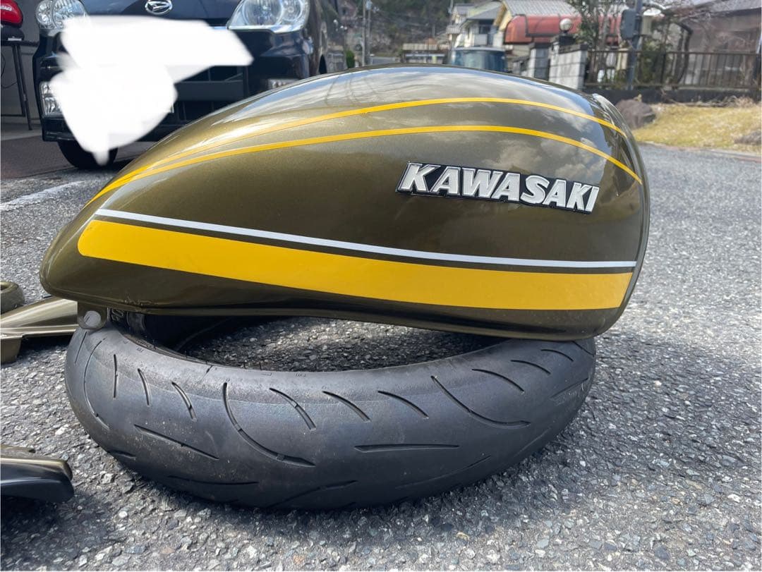 最終値下げ　ゼファー750 タイガー　外装