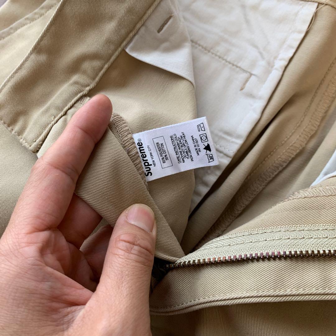 Supreme ベージュ チノパン 30