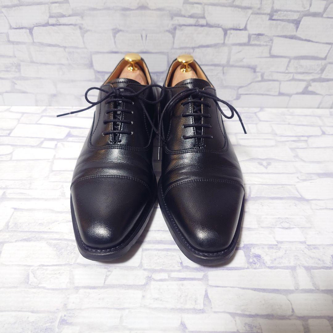 【極美品】REGAL ストレートチップ レースアップ シューズ 黒 24.5cm