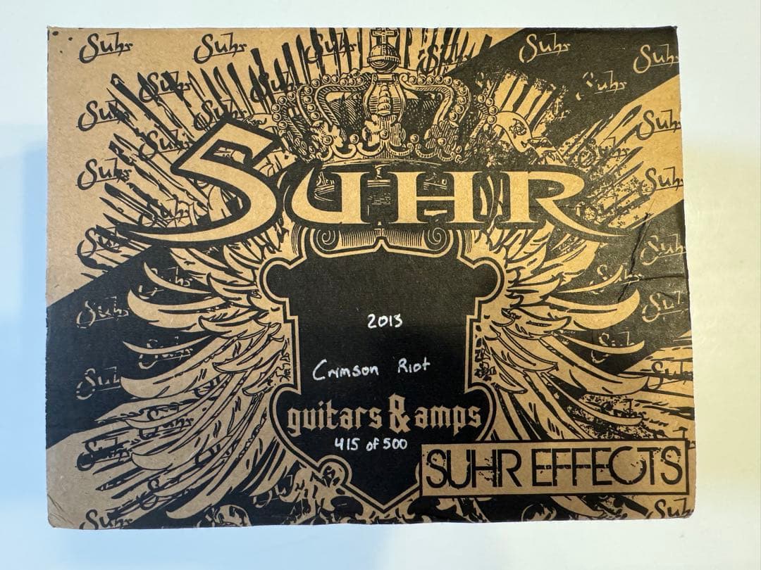 Suhr Riot Crimson red 限定カラーモデル 500台限定