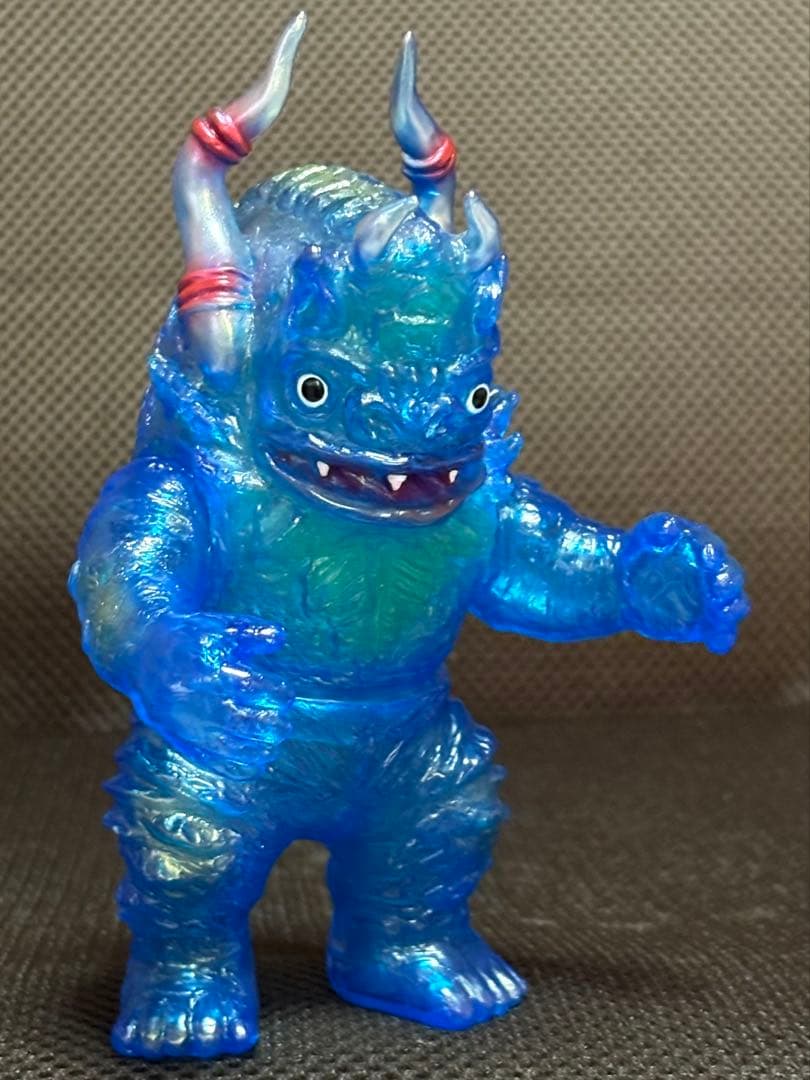 ソフビフィギュア ヤモマークの大怪獣シリーズ ミクラス クリアブルー