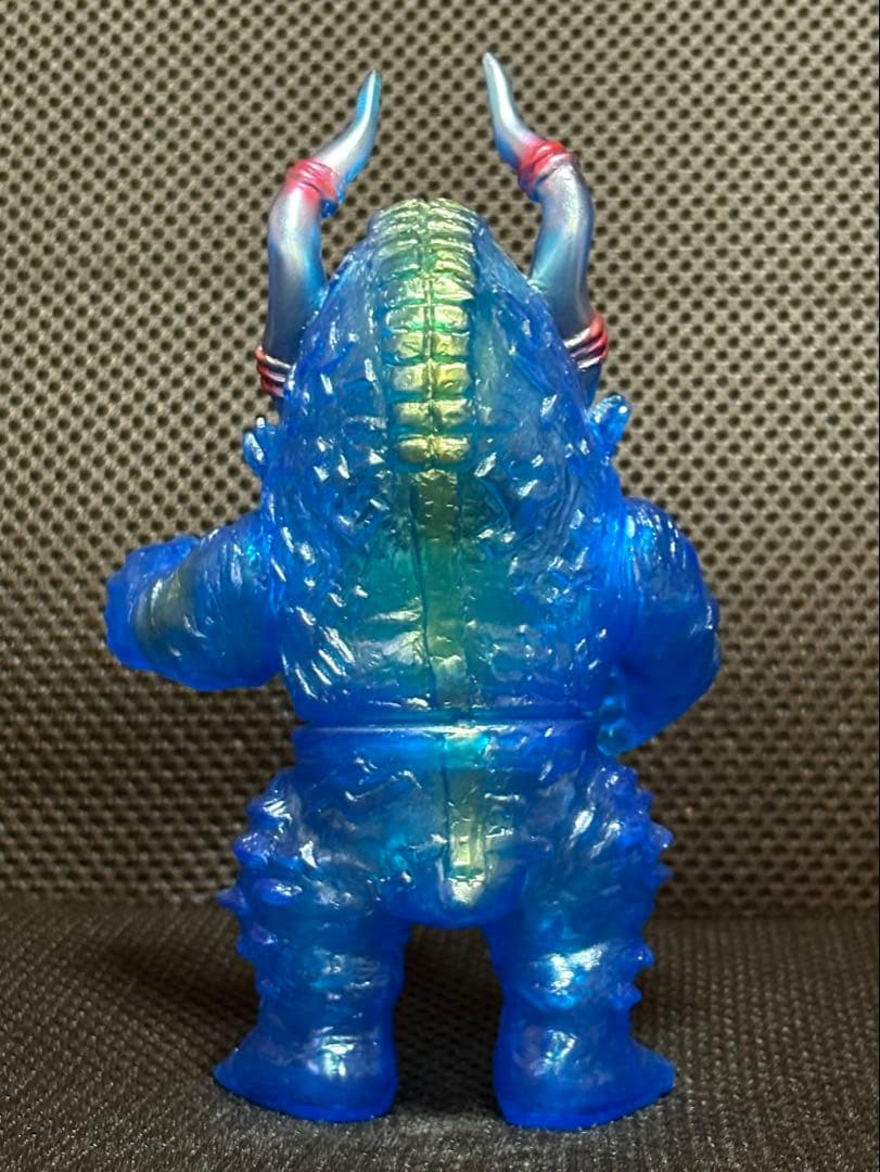 ソフビフィギュア ヤモマークの大怪獣シリーズ ミクラス クリアブルー