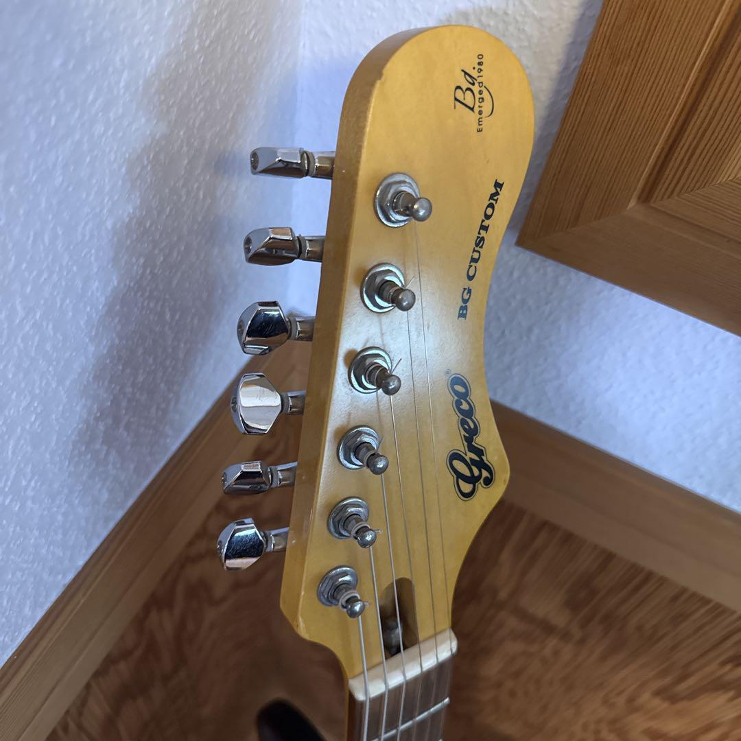 Greco BG-CUSTOM Blue White 日本製 ストラトキャスター