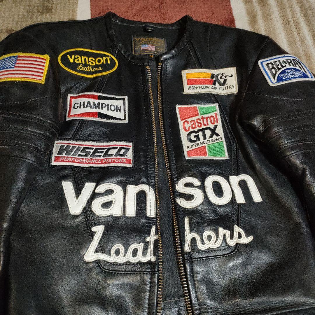 Ryotaレア別注黒VANSON孤高の一着　ワンスター36フルデコ交換も可