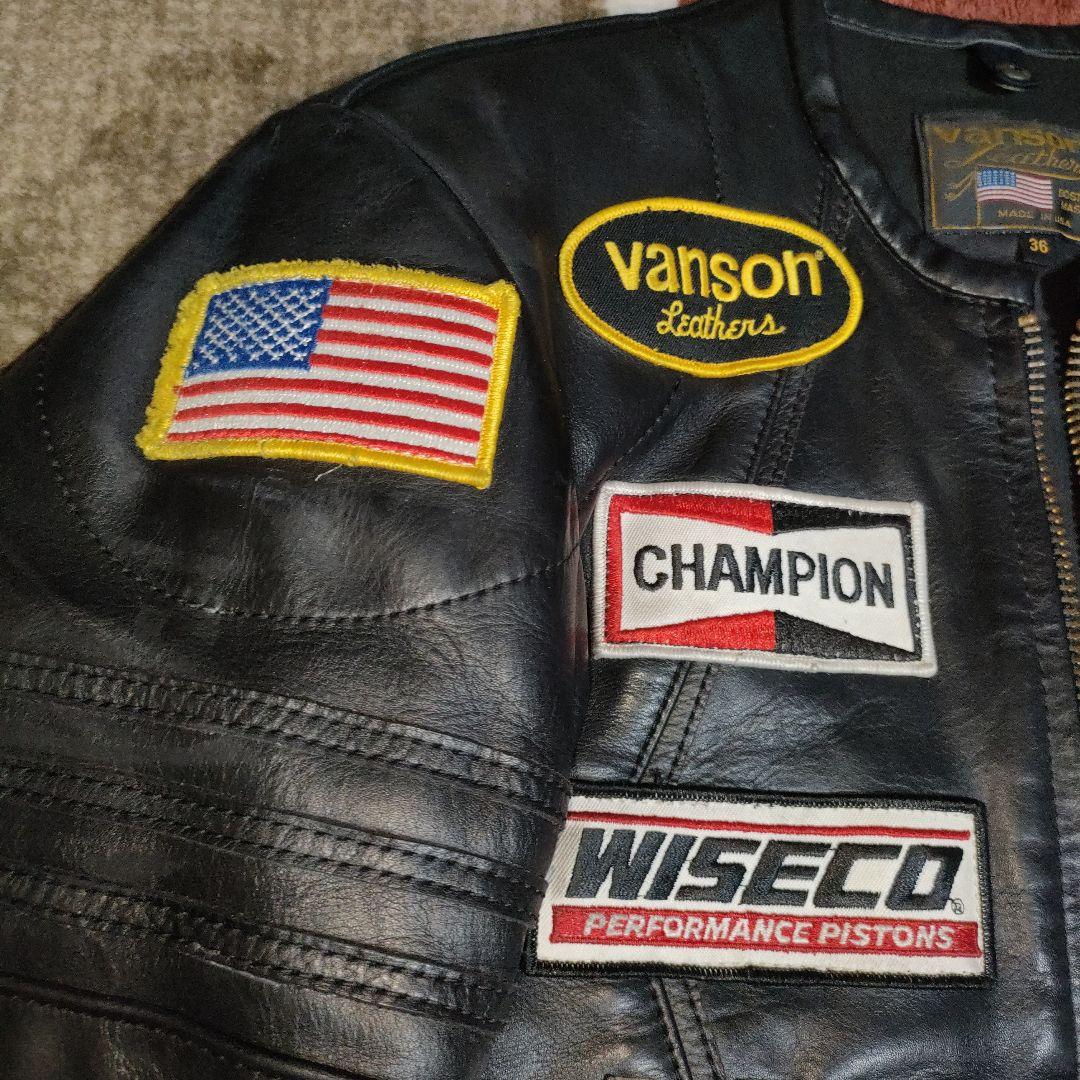 Ryotaレア別注黒VANSON孤高の一着　ワンスター36フルデコ交換も可