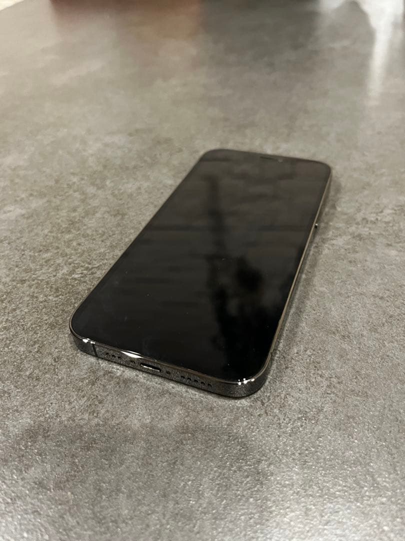 【美品】iPhone 12 ProMAX グレー SIMフリー