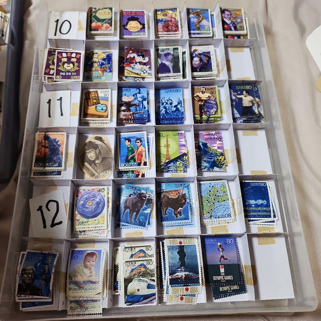 ペンギンさん、20世紀　日本使用済み切手　1-17 完