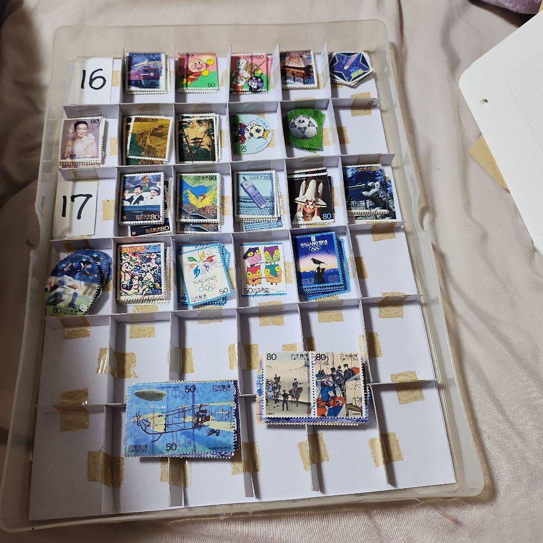 ペンギンさん、20世紀　日本使用済み切手　1-17 完