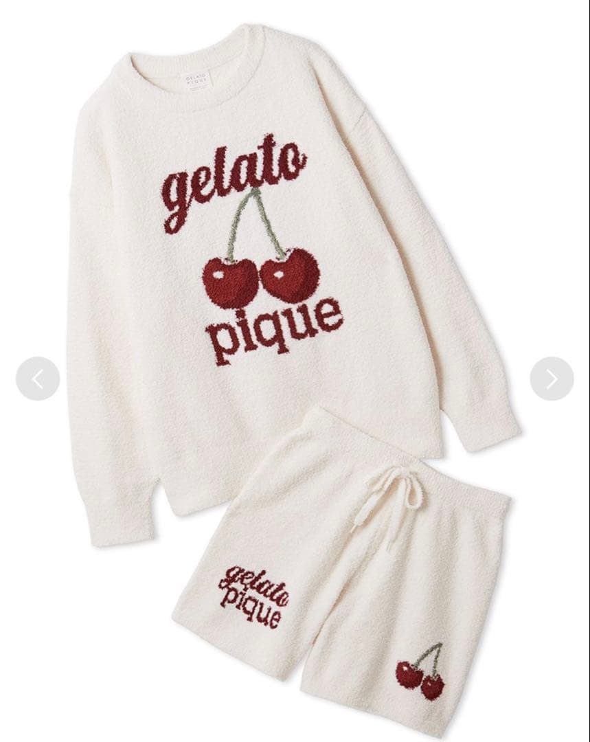 gelato pique チェリー柄
