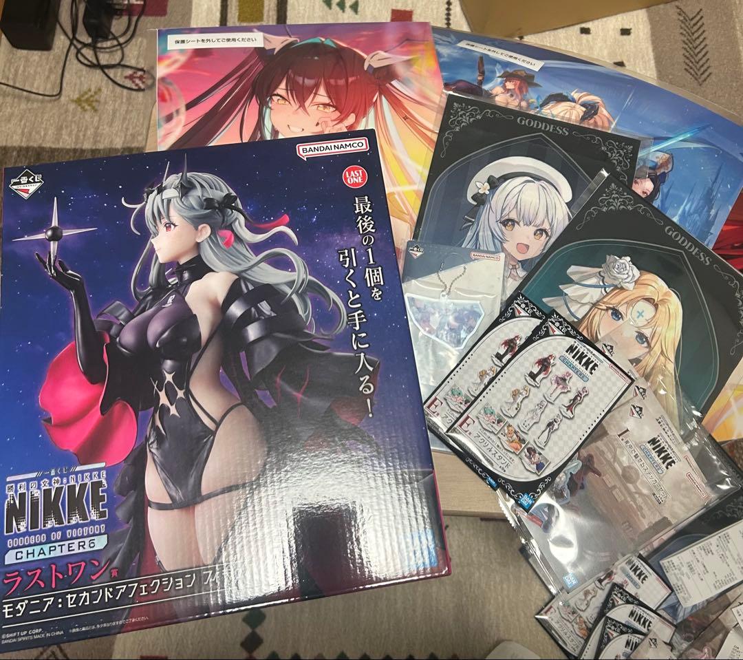 一番くじ ニケ ラストワン賞 モダニア フィギュア　おまけ多数　CHAPTER6