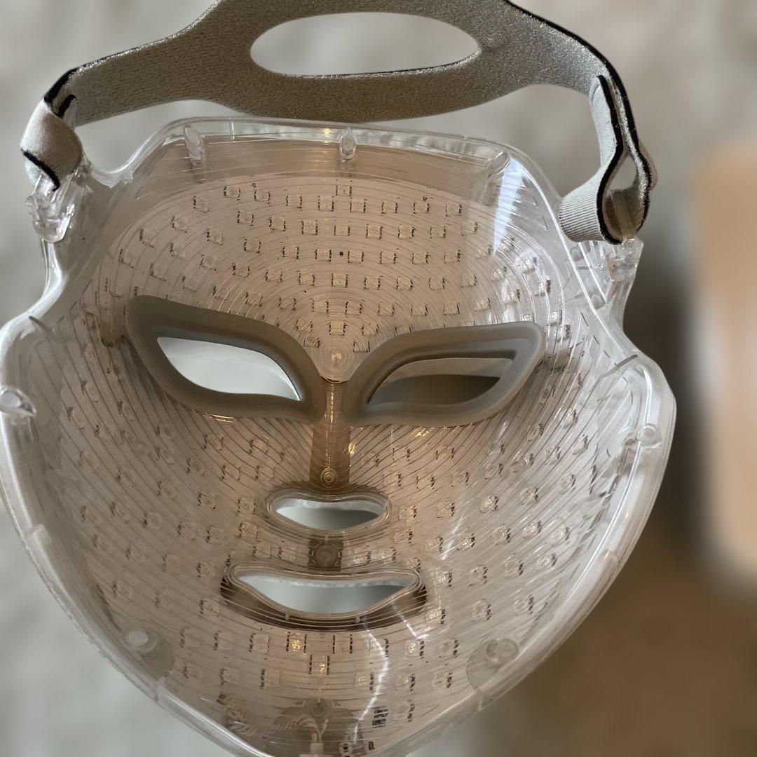 LED美顔器 ホワイト ACアダプター付き