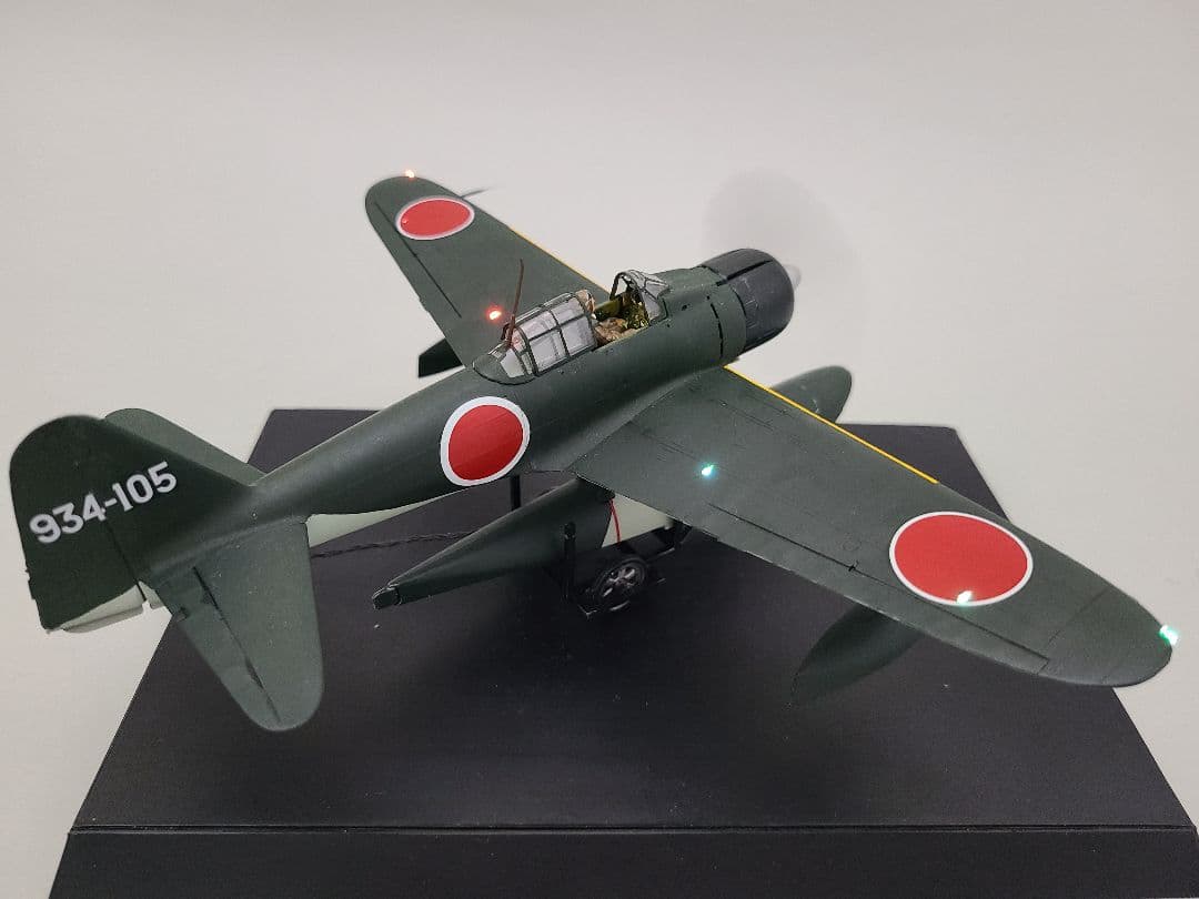 日本海軍二式水上戦闘機 タミヤ1/48完成品