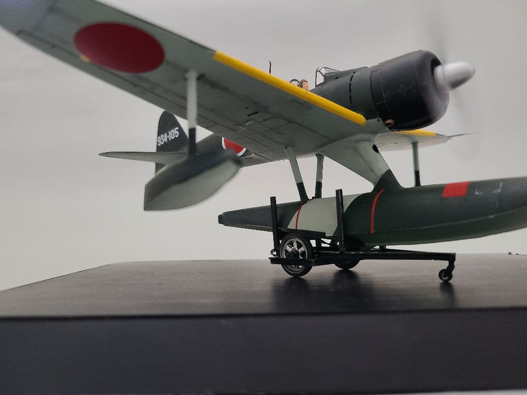 日本海軍二式水上戦闘機 タミヤ1/48完成品