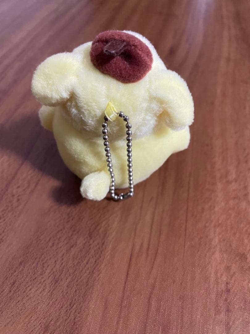 ポムポムプリン　マスコット　キーホルダー　ボールチェーン　ぬいぐるみ　レア　平成