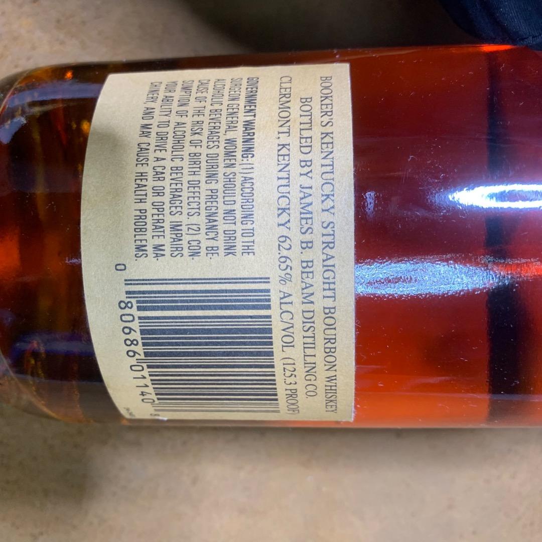 J909 ブッカーズ バーボン ウィスキー BOOKERS 8YRS