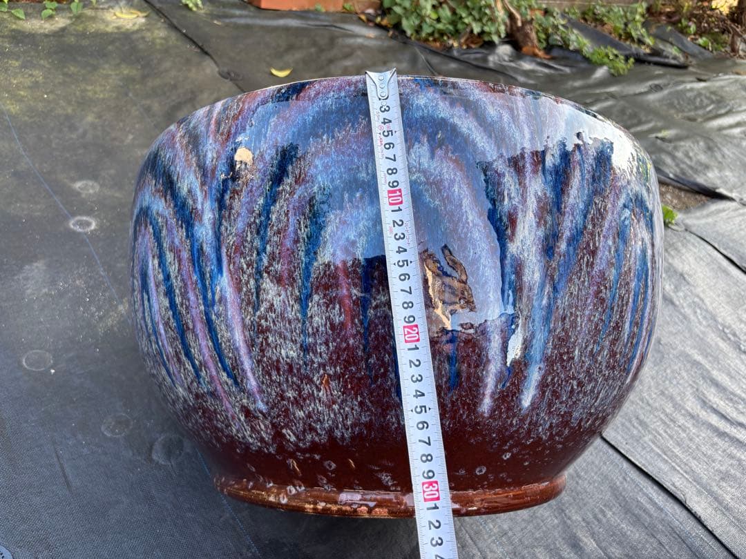 陶器　メダカ鉢・火鉢・花鉢（19８）