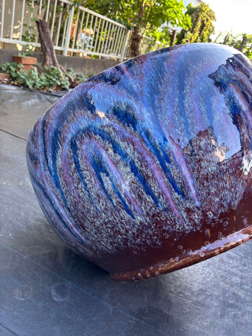 陶器　メダカ鉢・火鉢・花鉢（19８）