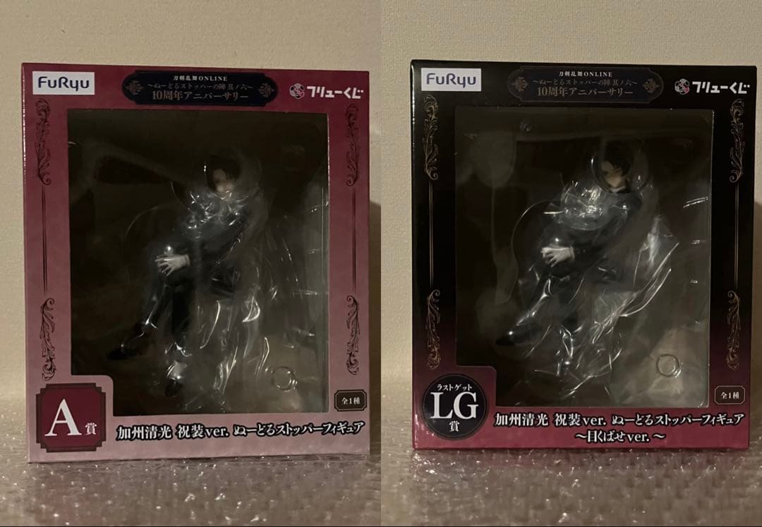加州清光 祝装ver. A賞 & LG賞 ぬーどるストッパーフィギュア