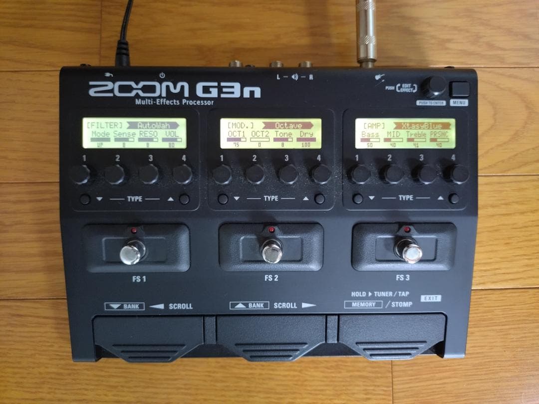 ZOOM ズーム ギター用 マルチエフェクター G3n・M-Audio EX-P