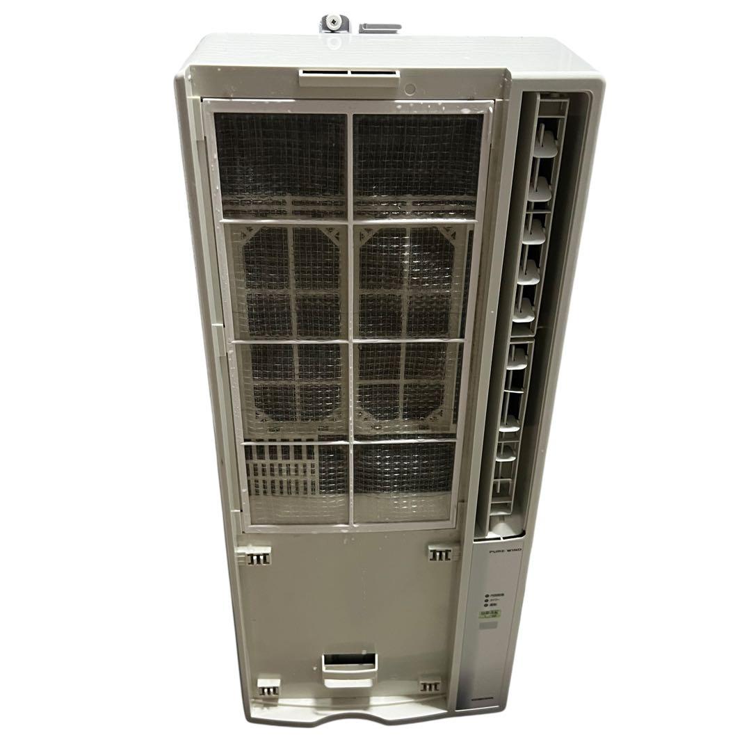 CORONA コロナ　CW-16A 窓エアコン フレーム付き　フィルター洗浄済み