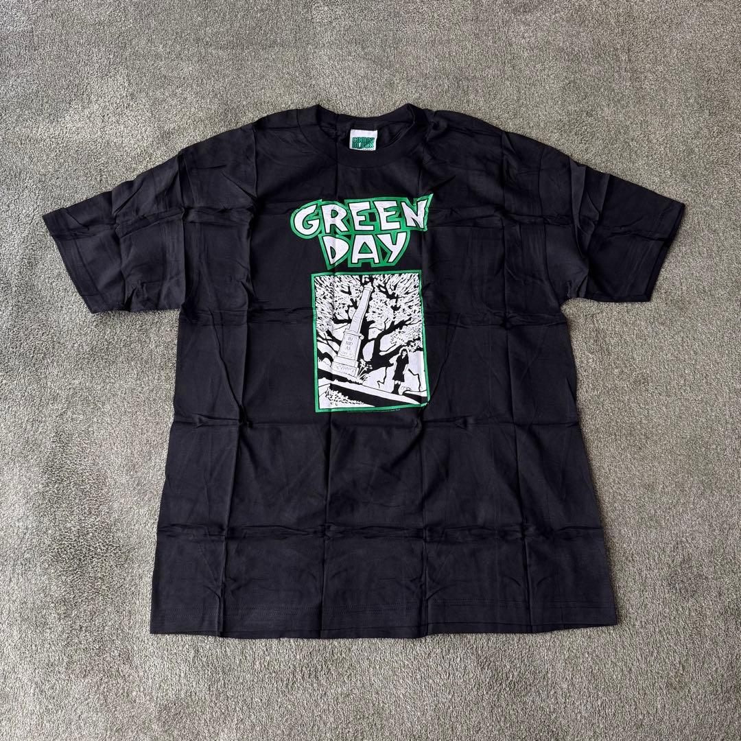 グリーンデイGreen day　バンド　Ｔシャツ　ロック　USA　ヴィンテージ